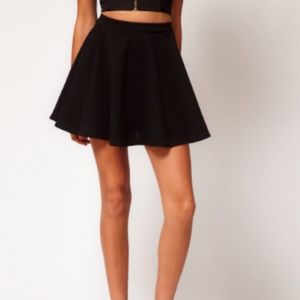 Black Skater Skirt XS/S